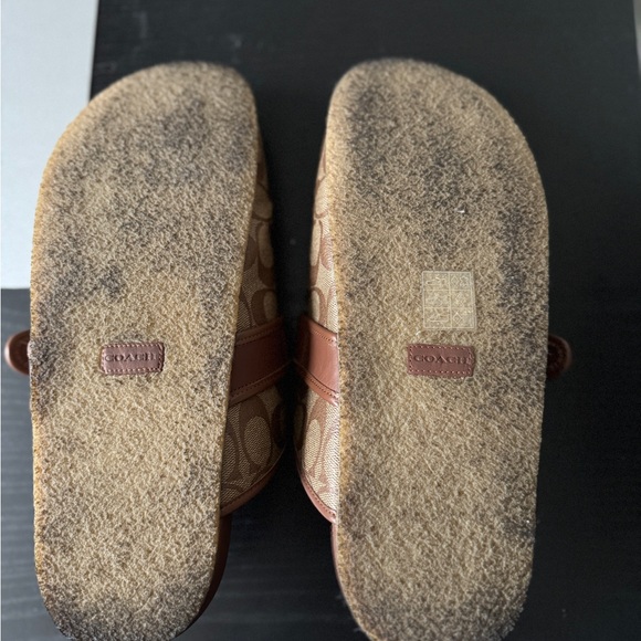 Coach Benjamin Clog Sandal in Signature Canvas - Picture 4 of 4